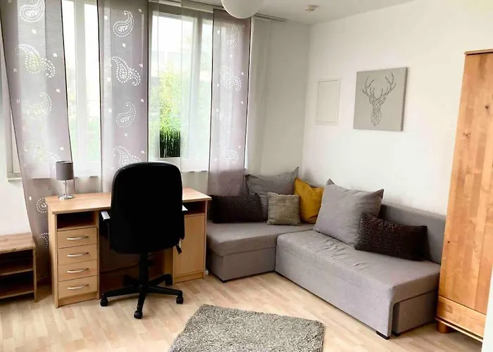 Ruhige, Gemuetliche 1-Zimmer-Wohnung Nahe Ffm